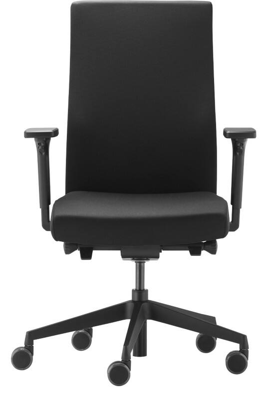 Siège de bureau Comfort Pro Trendoffice Mécanisme synchrone Tissu Accoudoirs 4D Noir 125 kg 9248 SY2