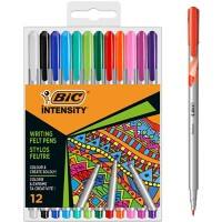 Stylo-feutre BIC - Extra fin 12 Unités