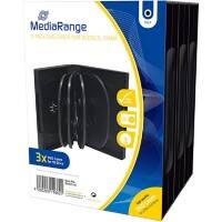 Boîtier DVD MediaRange BOX35-10 Plastique Noir
