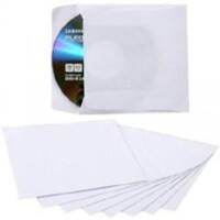 Pochette pour CD MediaRange BOX66 Papier Blanc 100 unités