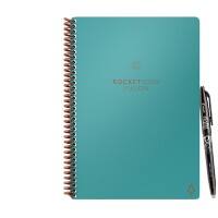 Cahier RocketBook EVRF-E-RC-CCE-FR A5 Pointillé Non perforé 42 pages Turquoise