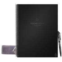 Cahier RocketBook EVRF-L-RC-A-FR 1/3 A4 Pointillé Non perforé 42 pages Noir