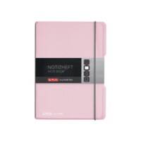 Carnet Herlitz Quadrillé Polypropylène A5 Rose