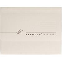Dossier extensible Djois Tree-Free Folio Crème Carton 225 g/m² 10 unités