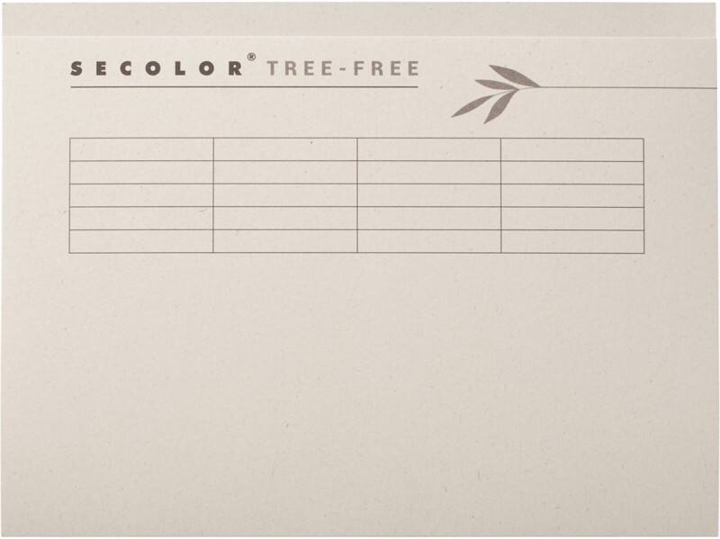 Farde à bord décalé Djois Tree-Free A4 Crème Carton 225 g/m² 10 Unités