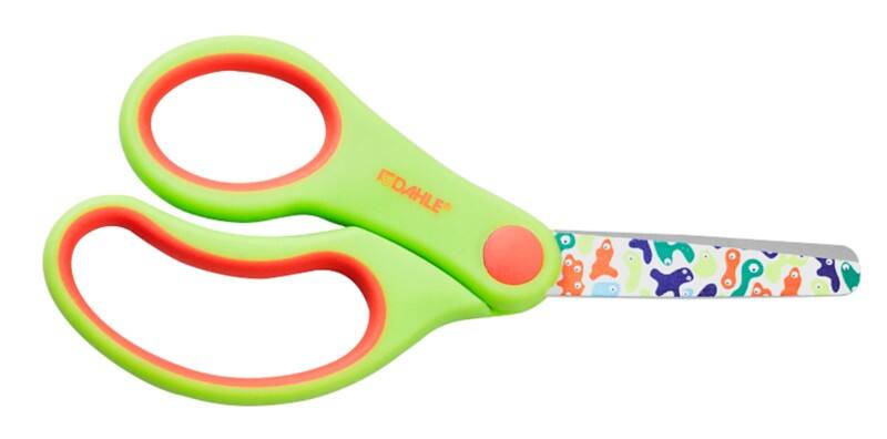 Ciseaux Dahle DAHLE OFFICE Adapté pour les gauchers 140 mm Acier Orange, vert