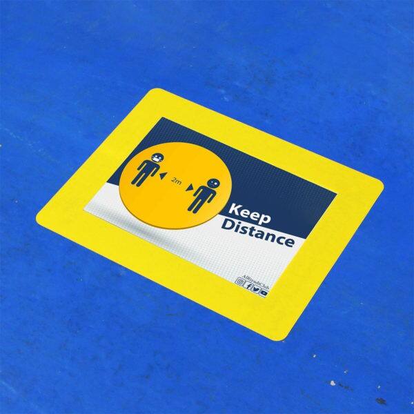 Marquages au sol Djois Tarifold 197624 Jaune