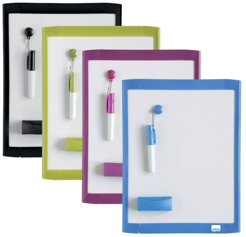 Tableau blanc Nobo Mini Magnétique Acier Laqué Simple face 21,6 (L) x 28 (H) cm