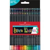 Crayons de couleur Faber-Castell Black Edition 116436 Noir 36 unités