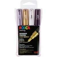 Marqueur peinture POSCA Assortiment Pointe extra fine 4 unités