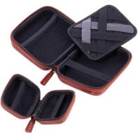 Étui de voyage Troika Onpack 6 x 13 cm Brun Lot de 2