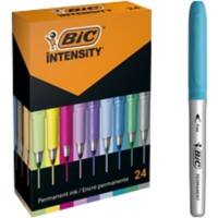 Marqueur permanent BIC Intensity Metallic 24 Unités