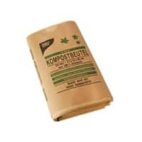 Sac-poubelle PAPSTAR 10 L Brun 10 Unités