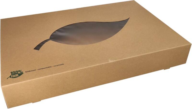 Boîte alimentaire Papstar 87953 Brun 10 unités