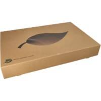 Boîte alimentaire Papstar 87953 Brun 10 unités