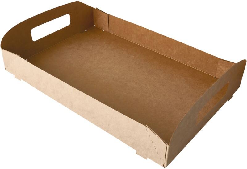 Plateau PAPSTAR Jetable Papier Brun 10 unités