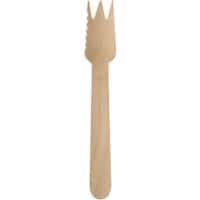 Fourchette Papstar 88336 Crème 100 unités