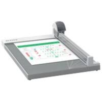 Rogneuse Leitz Precision Office 9027 Papier A4+ 381 mm Rétractable Lame rotative Coupe droite, ondulée ou perforante Gris 15 feuilles