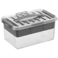 Boîte de rangement Sunware 79200409 Transparent 14,3 x 20 x 30,7 cm 6 L
