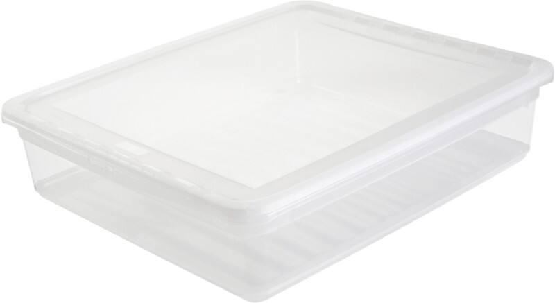 Boîte de rangement keeeper Plastique bea 9 L Transparent 33,5 x 39 x 9 cm