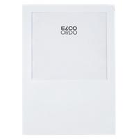 Dossier Elco Avec fenêtre Format spécial  16 x 18 cm Blanc 100 unités