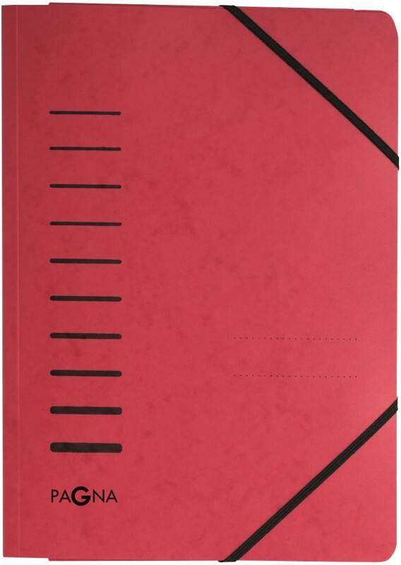 Trieur PAGNA 24007-01 Carton A4 Rouge