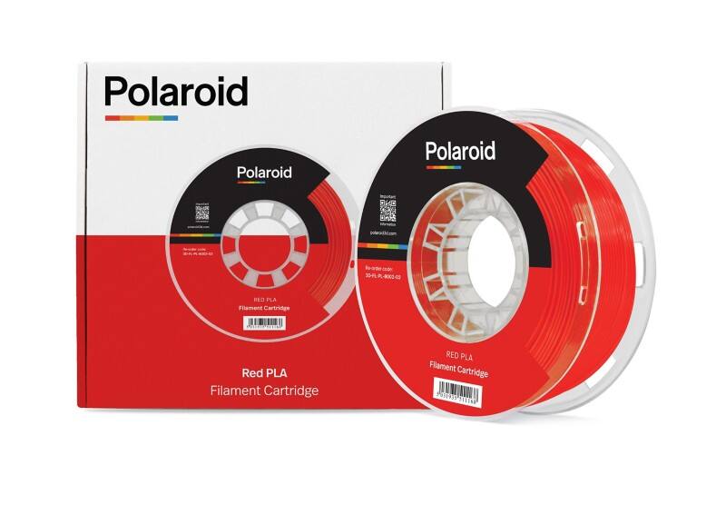 Filaments 3D Polaroid PL-8002 PLA Plastique 200 mm Rouge