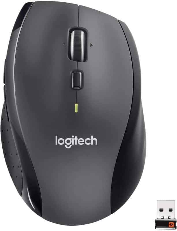 Souris sans fil Logitech Marathon 910-006034 Sans fil sans Bluetooth Noir