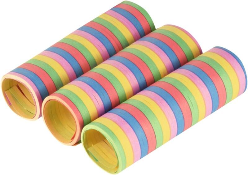 Serpentins Papstar 18621 Assortiment 3 unités