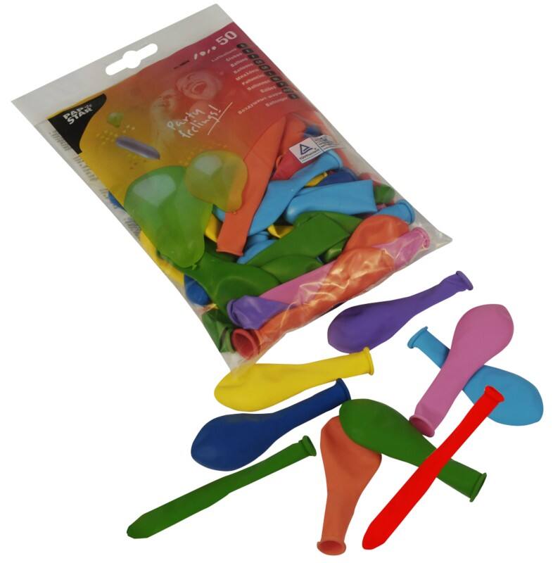 Ballon Papstar Assortiment 50 unités