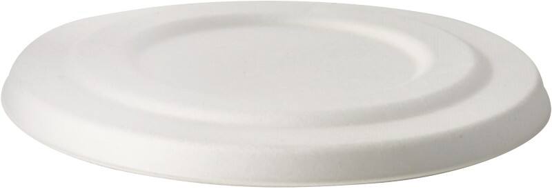 Couvercle PAPSTAR Jetable Canne à sucre Blanc 50 unités