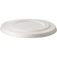 Couvercle PAPSTAR Jetable Canne à sucre Blanc 50 unités