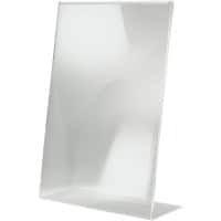 Porte-visuel Sigel Sur table A3 1 compartiment Autoportant 30 (l) x 11 (p) x 42,5 (h) cm Transparent