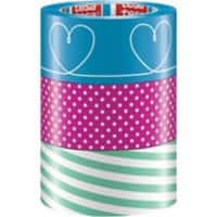 Ruban adhésif d'emballage tesa tesapack Assortiment 50 mm (l) x 25 m (L) 3 Rouleaux
