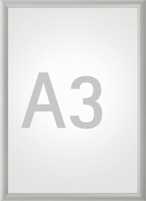 Cadre d’affichage Maul MAULstandard A3 Aluminium Argenté