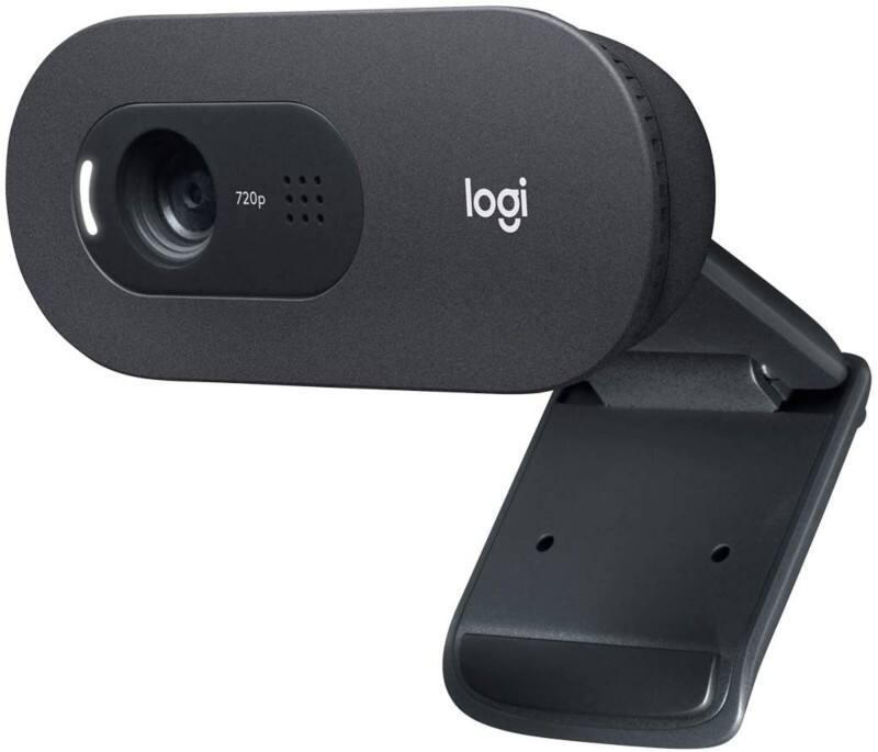 Webcam Logitech C505 1,2 Mégapixels HD Avec microphone Noir