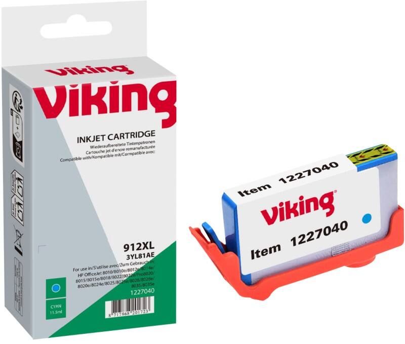Cartouche jet d'encre Viking 912XL NO912XL Compatible HP Jaune