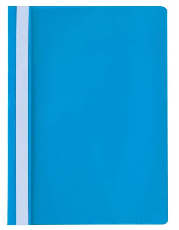 Farde à lamelle Viking A4 Polypropylène 80 feuilles Bleu