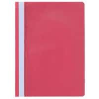 Farde à lamelle Niceday A4 Polypropylène 80 feuilles Rouge
