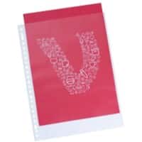 Pochettes perforées Office Depot A4 Relief Transparent 80 microns PP (Polypropylène) Au-Dessus 23 Perforations 50 Unités