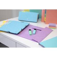 Farde à 3 rabats Exacompta Aquarel 55528E A4 Carton pressé marbré 320 x 240 mm Bleu pastel 5 Unités de 250 Feuilles