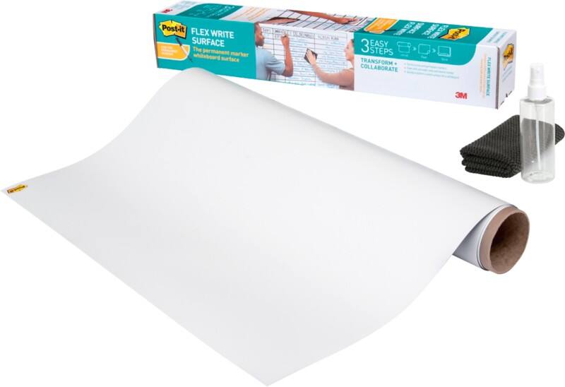 Tableau blanc en rouleau Post-it Flex and Write 242 x 122 cm 7100299521