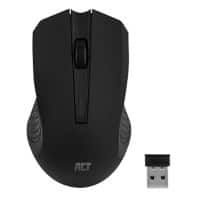 Souris sans fil ACT AC5105 Pour gaucher Noir