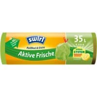 Sacs-poubelle Swirl Active Freshness 9 unités 14 x 5 x 5 cm