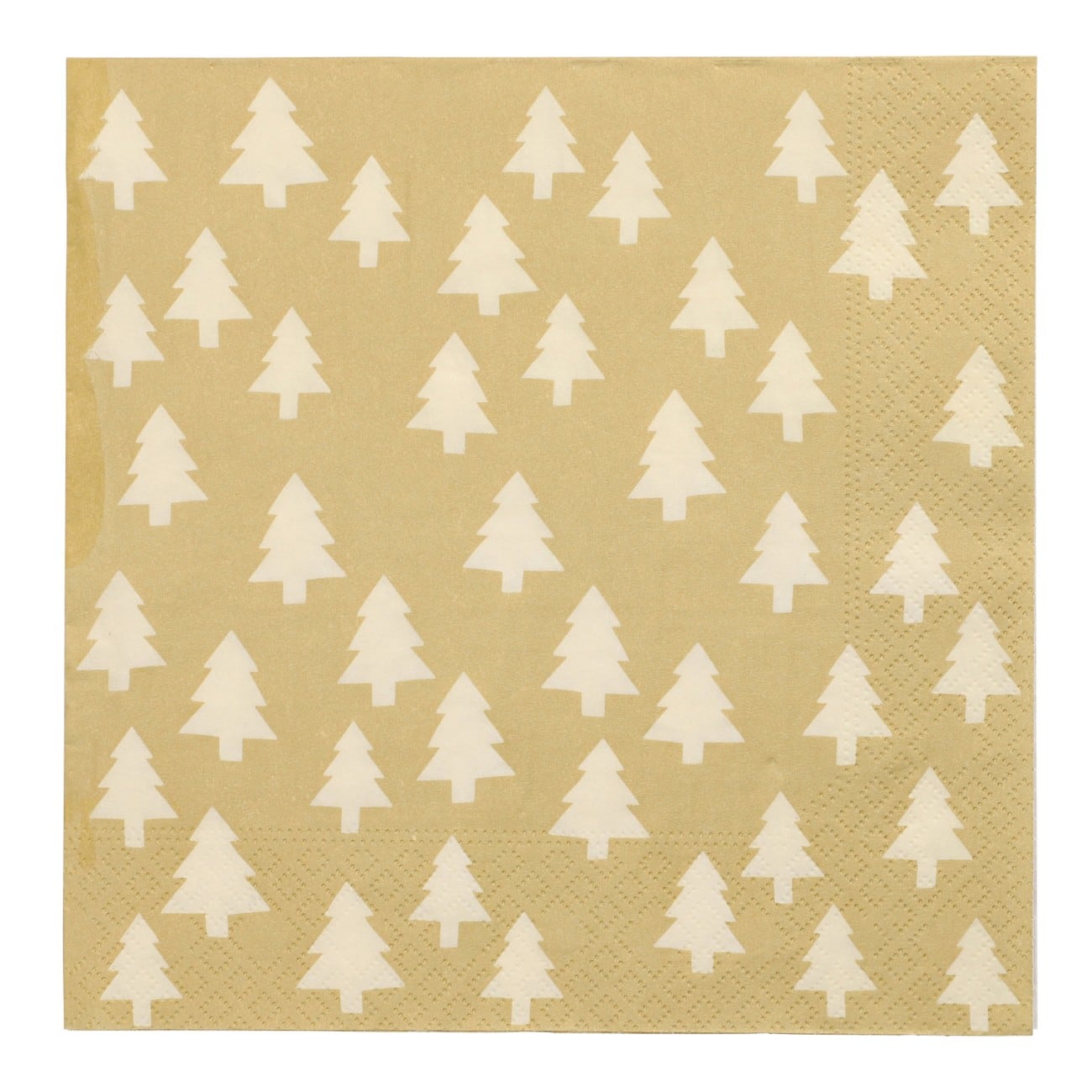 Serviettes PAPSTAR Mini sapins de Noël 3 épaisseurs 40 x 40 cm 20 unités