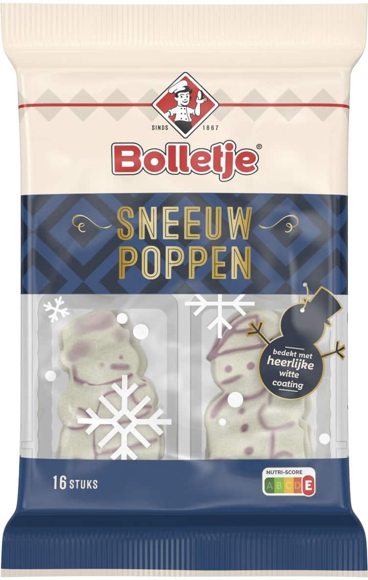 Chocolat Bolletje Bonhommes de neige 200 g