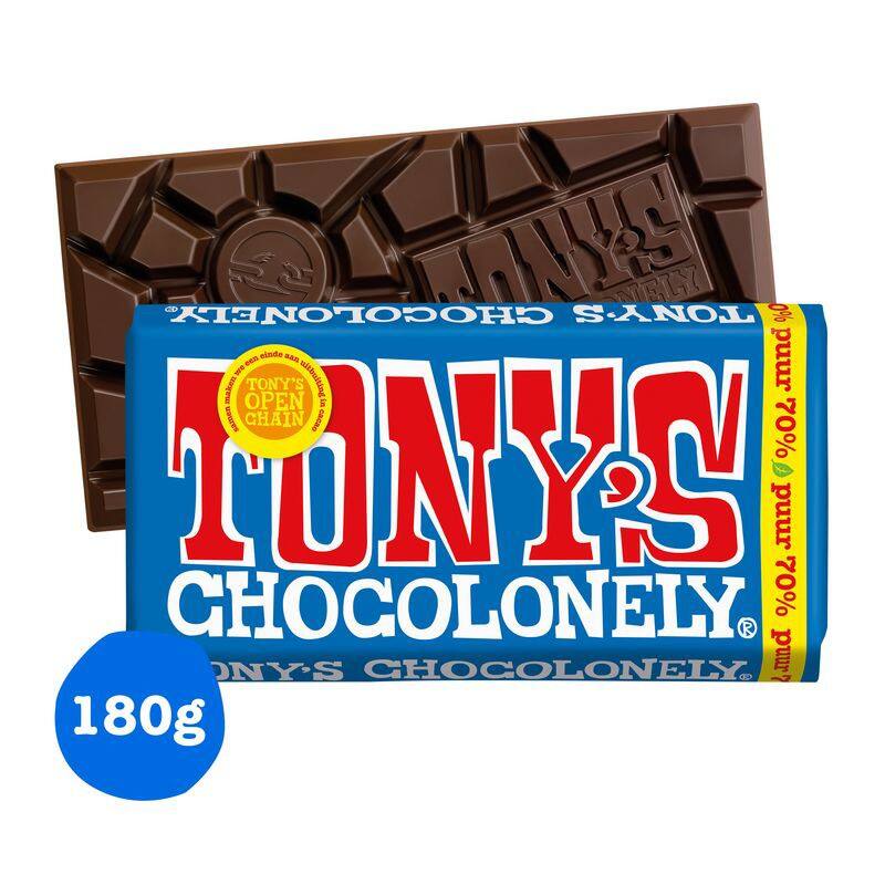 Chocolat Tony's Chocolonely Classic Dark 180 g