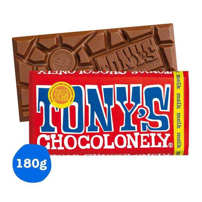 Chocolat au lait Tony's Chocolonely Classic 180 g
