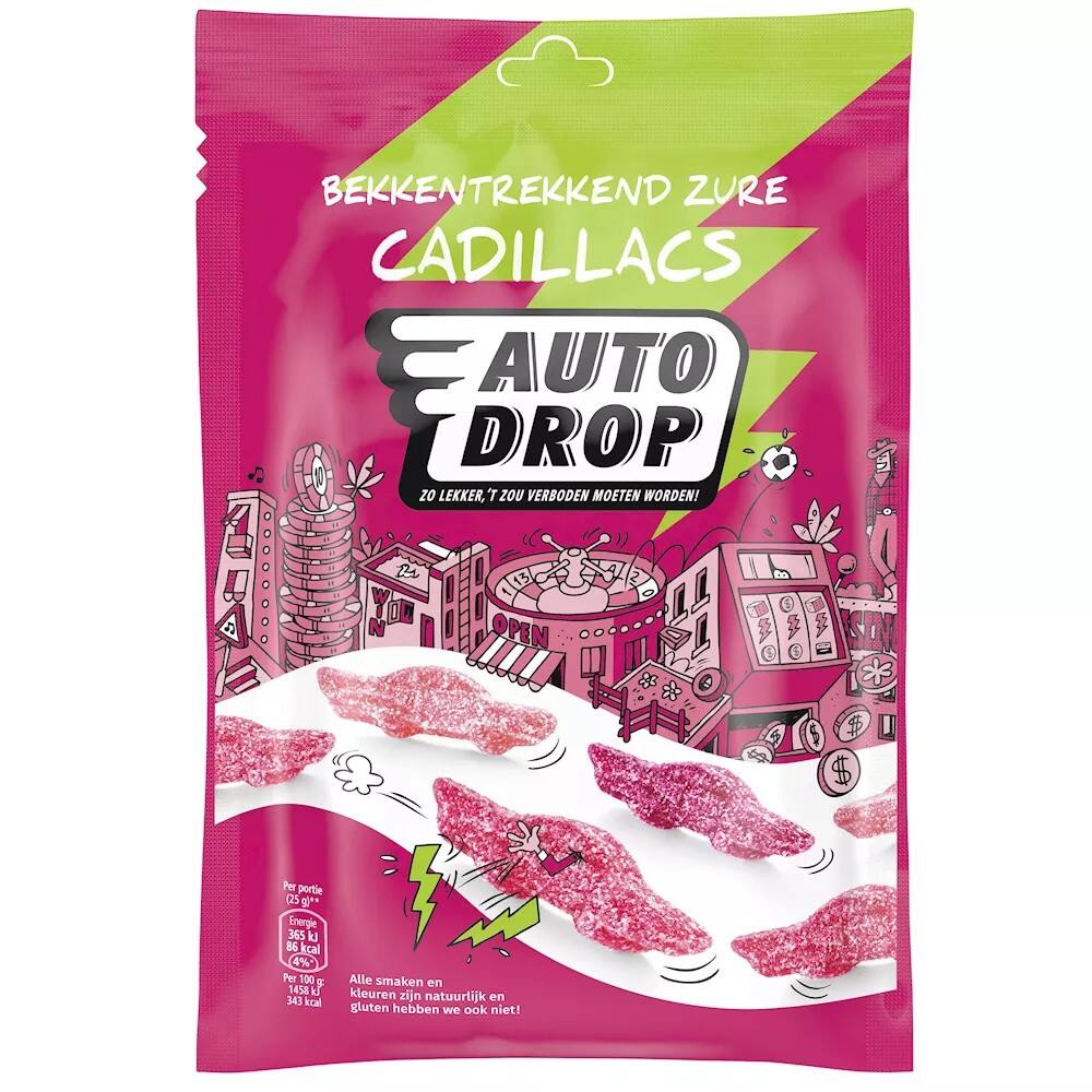 Bonbons Autodrop Cadillacs 150 g