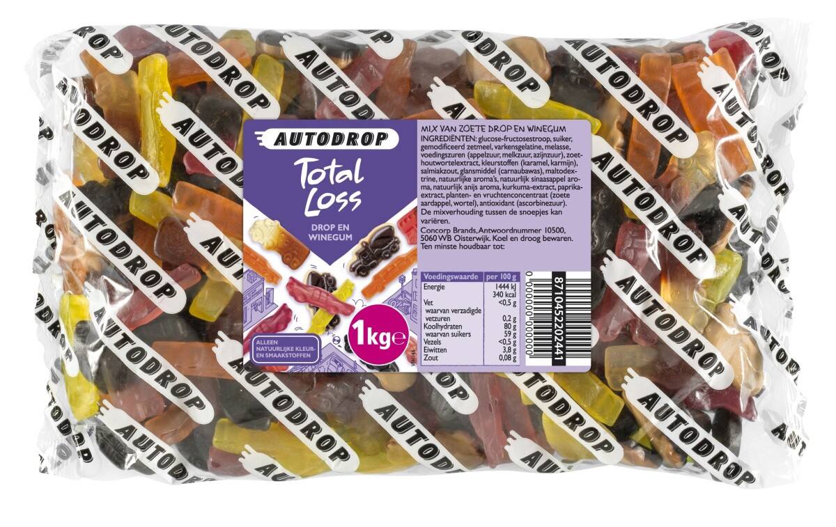 Bonbons Autodrop Total Loss Assortiment 1 kg